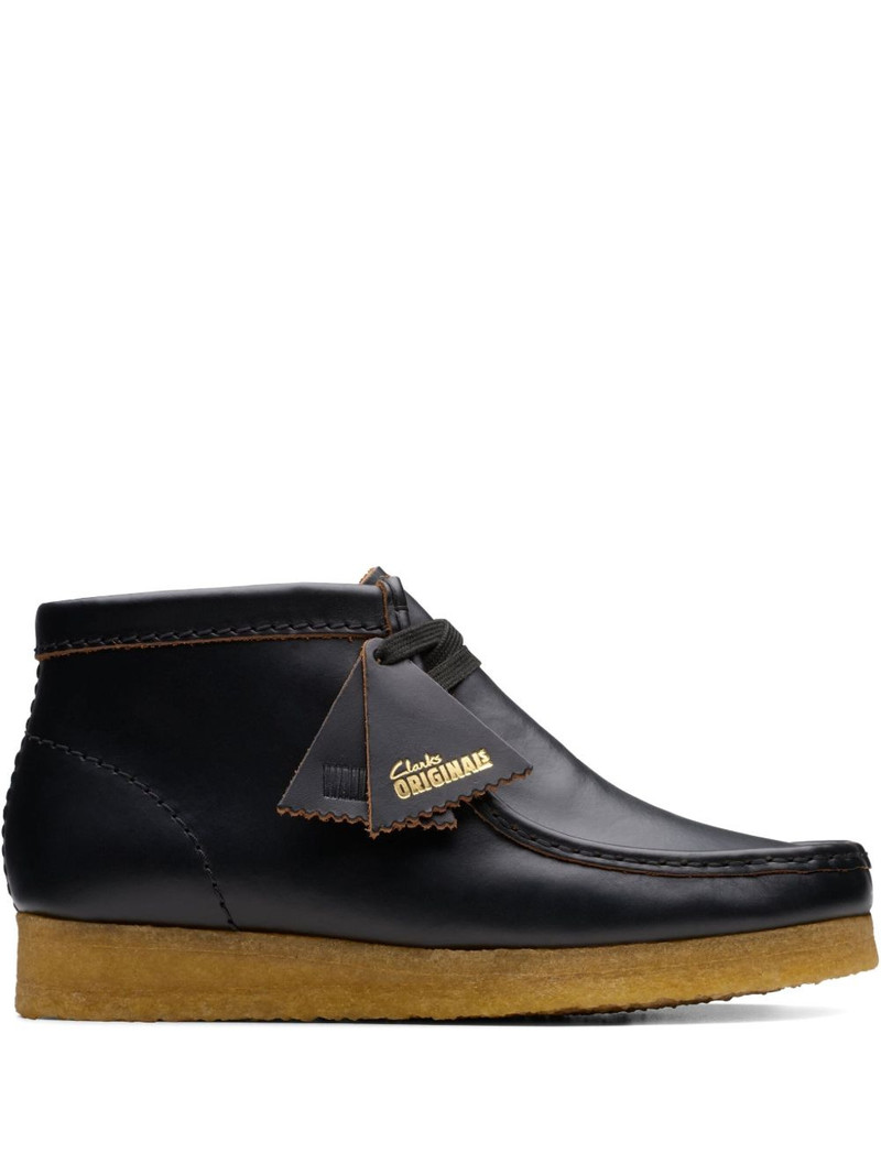 Wallabee leather boots 1