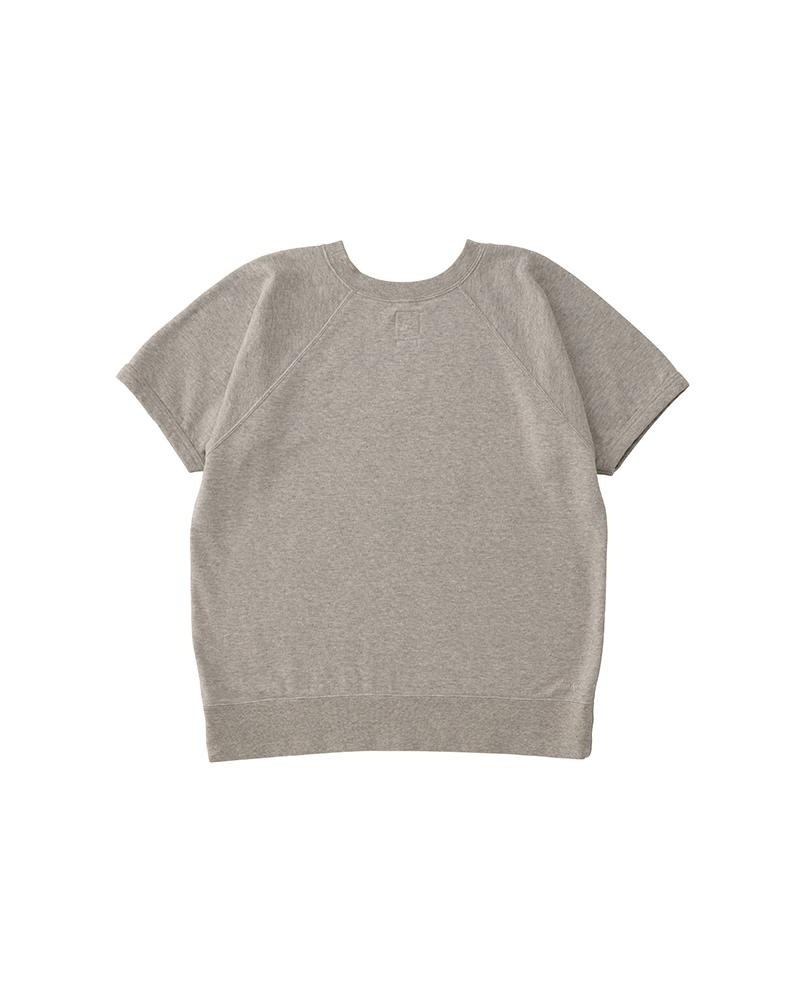 RAGLAN SWEAT S/S (C/WS) W GREY - 2