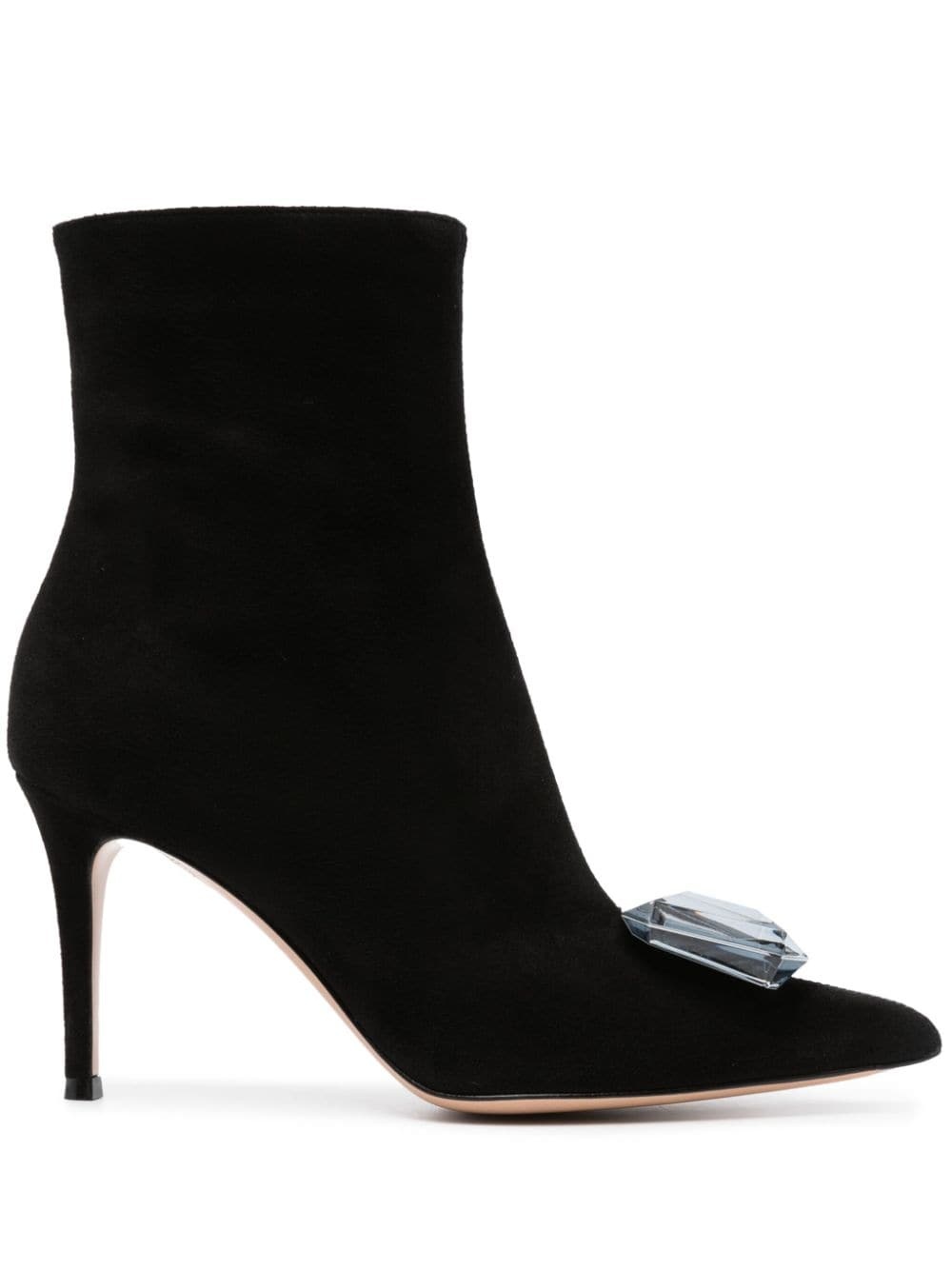 Jaipur 85mm suede ankle boots - 1