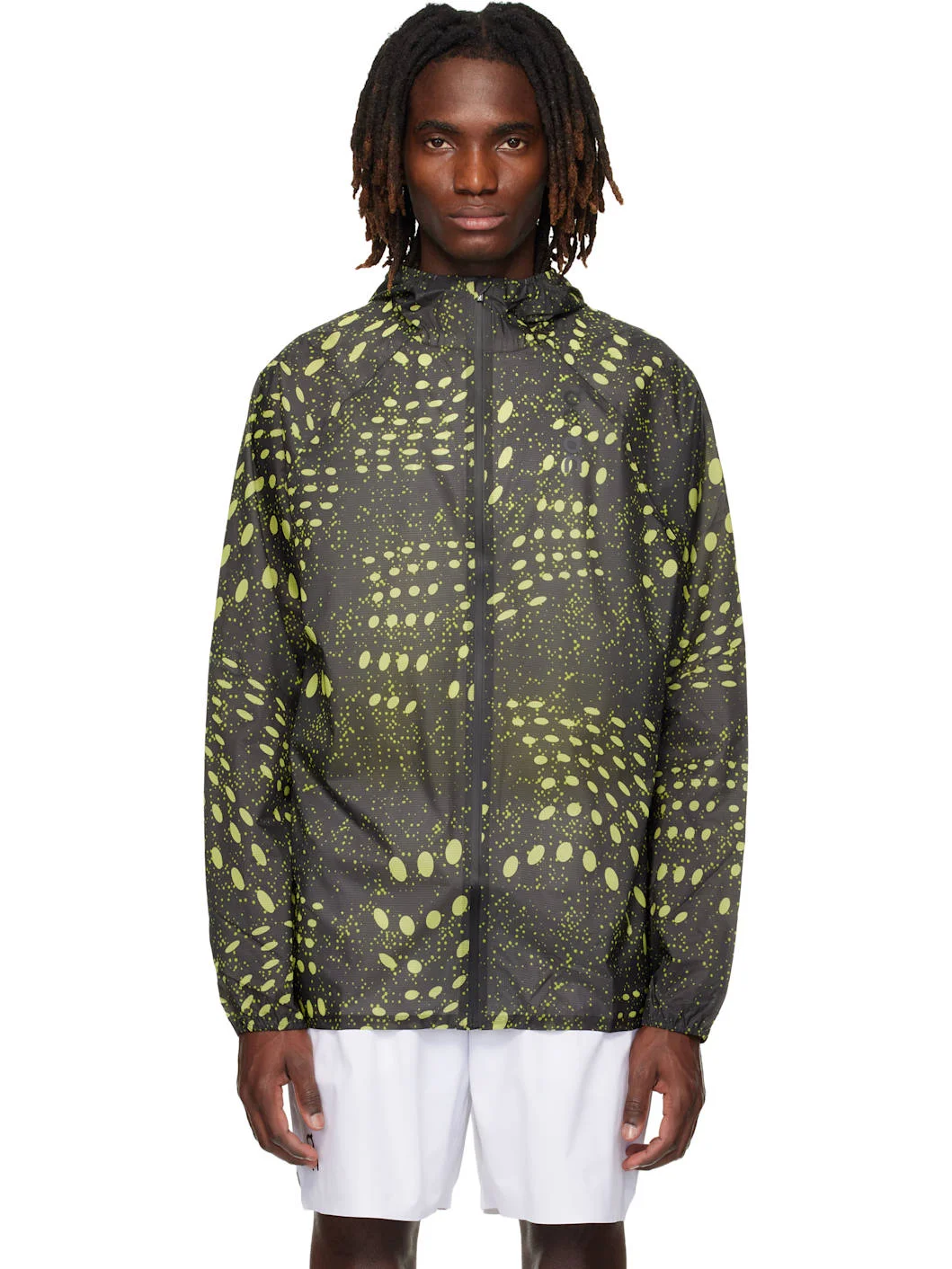 Black & Green Ultra Running Jacket - 1