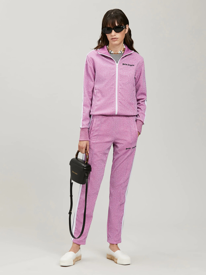 Palm Angels GLITTERED TRACK JACKET outlook