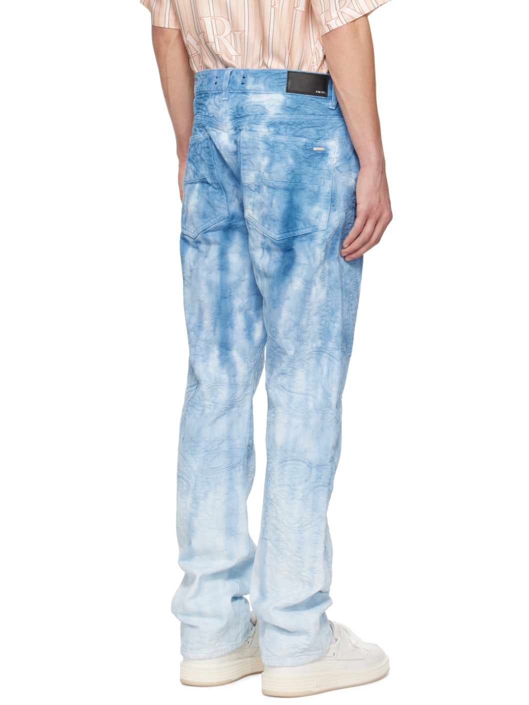 Blue Tie-Dye Jeans - 3