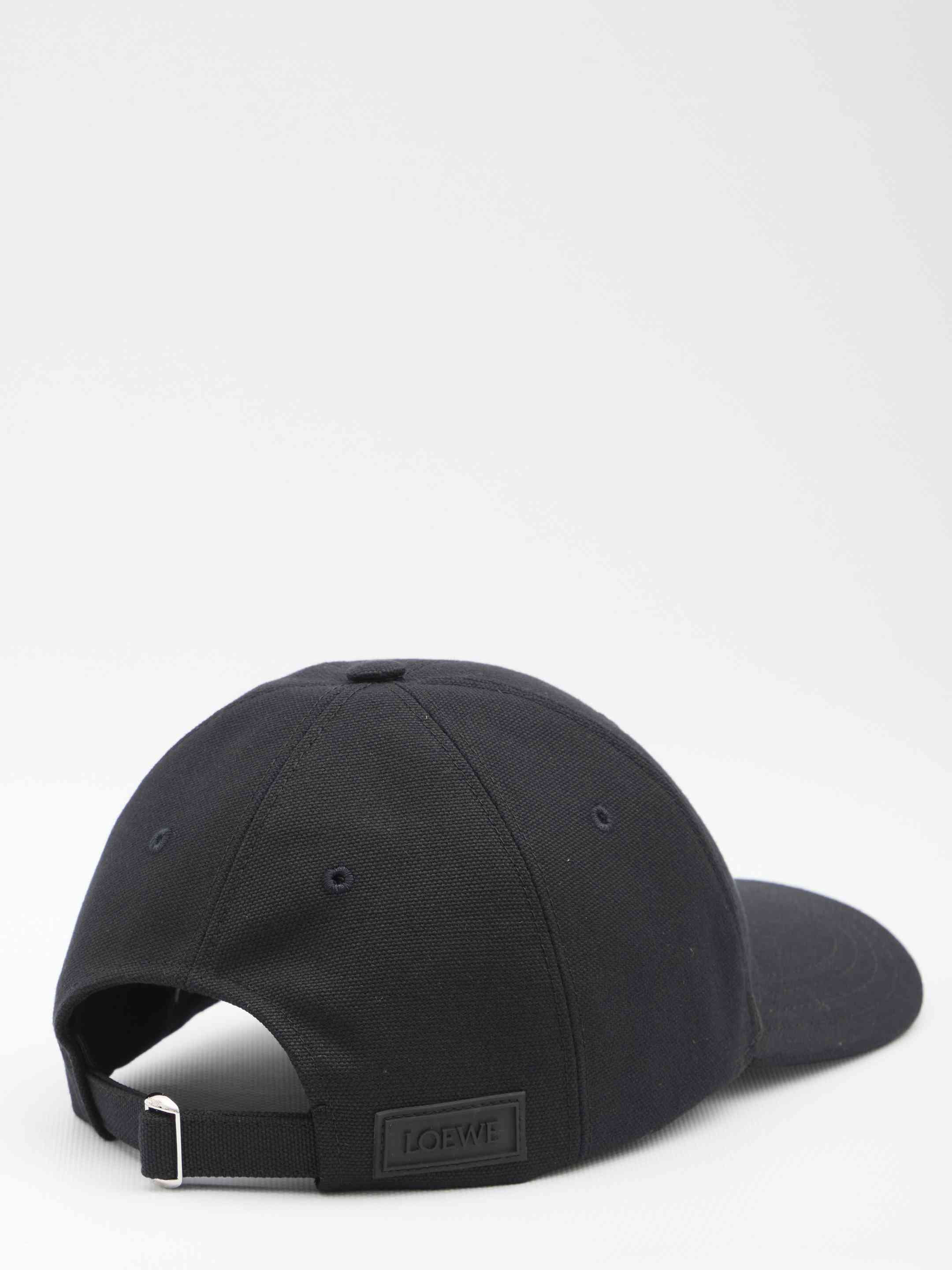 Loewe Men Cap With Logo Patch - 2