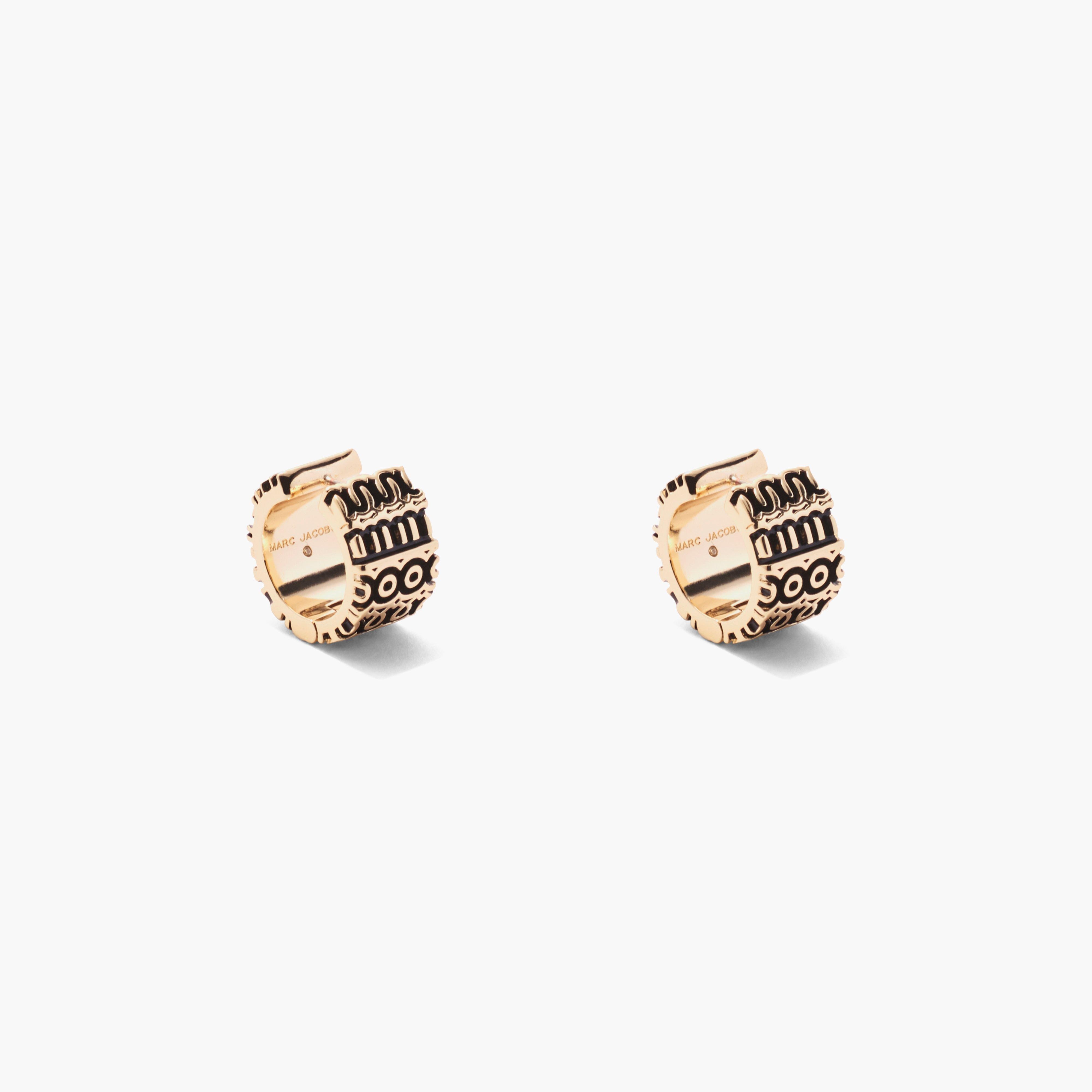 THE MONOGRAM ENGRAVED HOOPS - 1