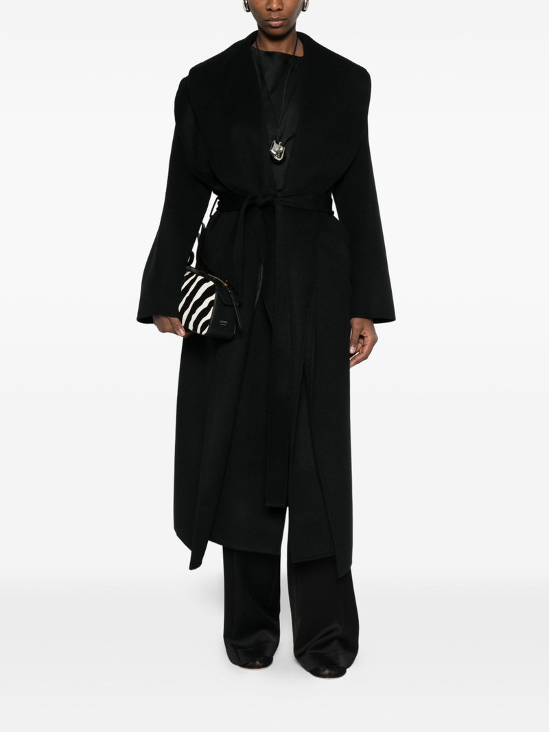 RÓHE signature scarf coat outlook