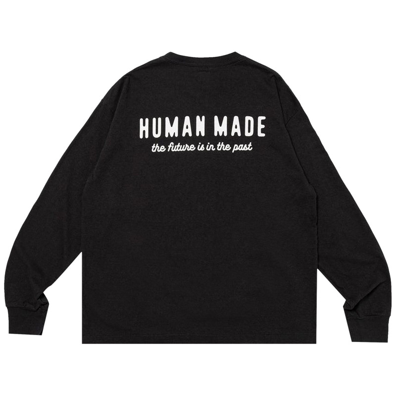 Human Made Human Made Graphic Long-Sleeve T-Shirt 'Black' outlook