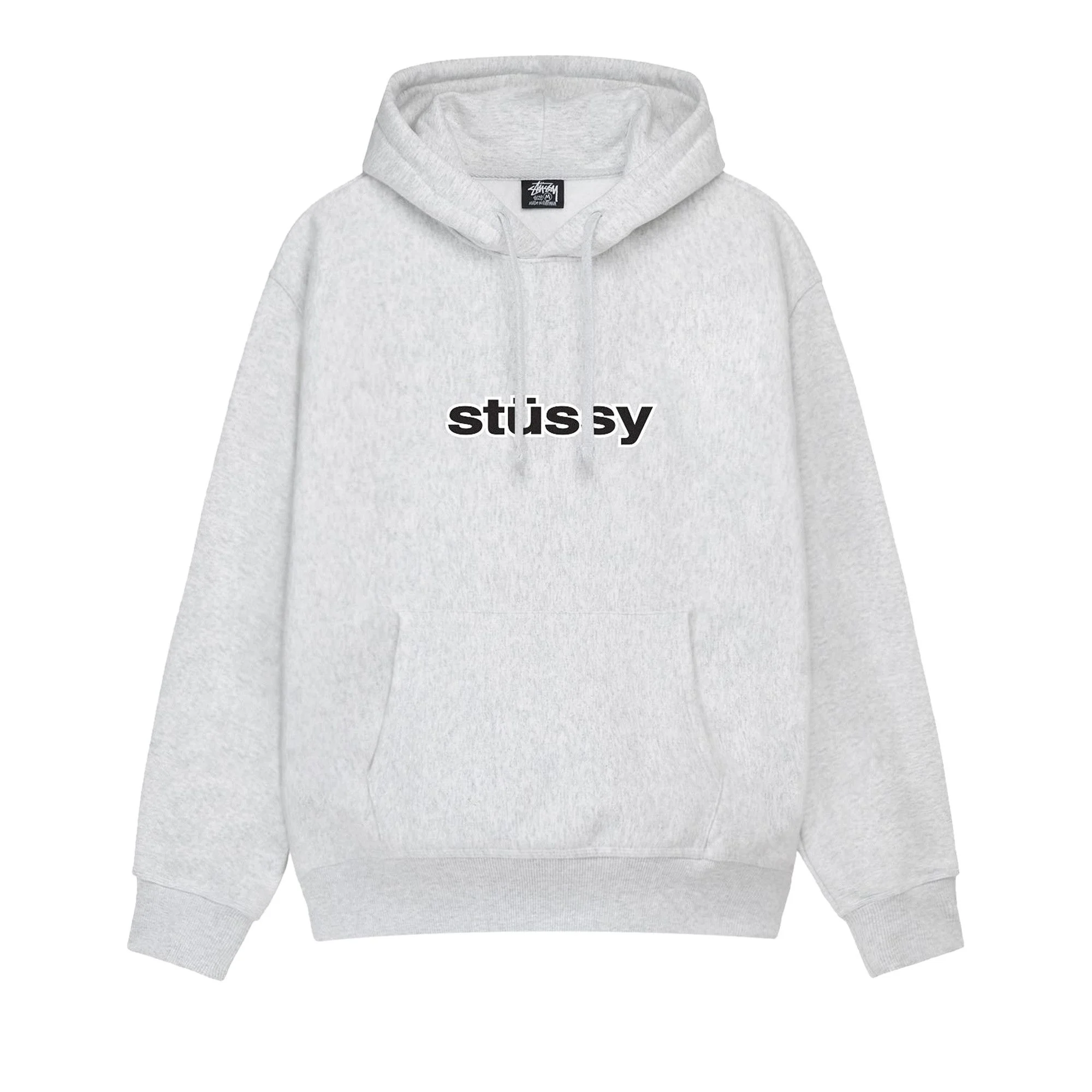 Stussy SS-Link Hoodie 'Ash Heather' - 1