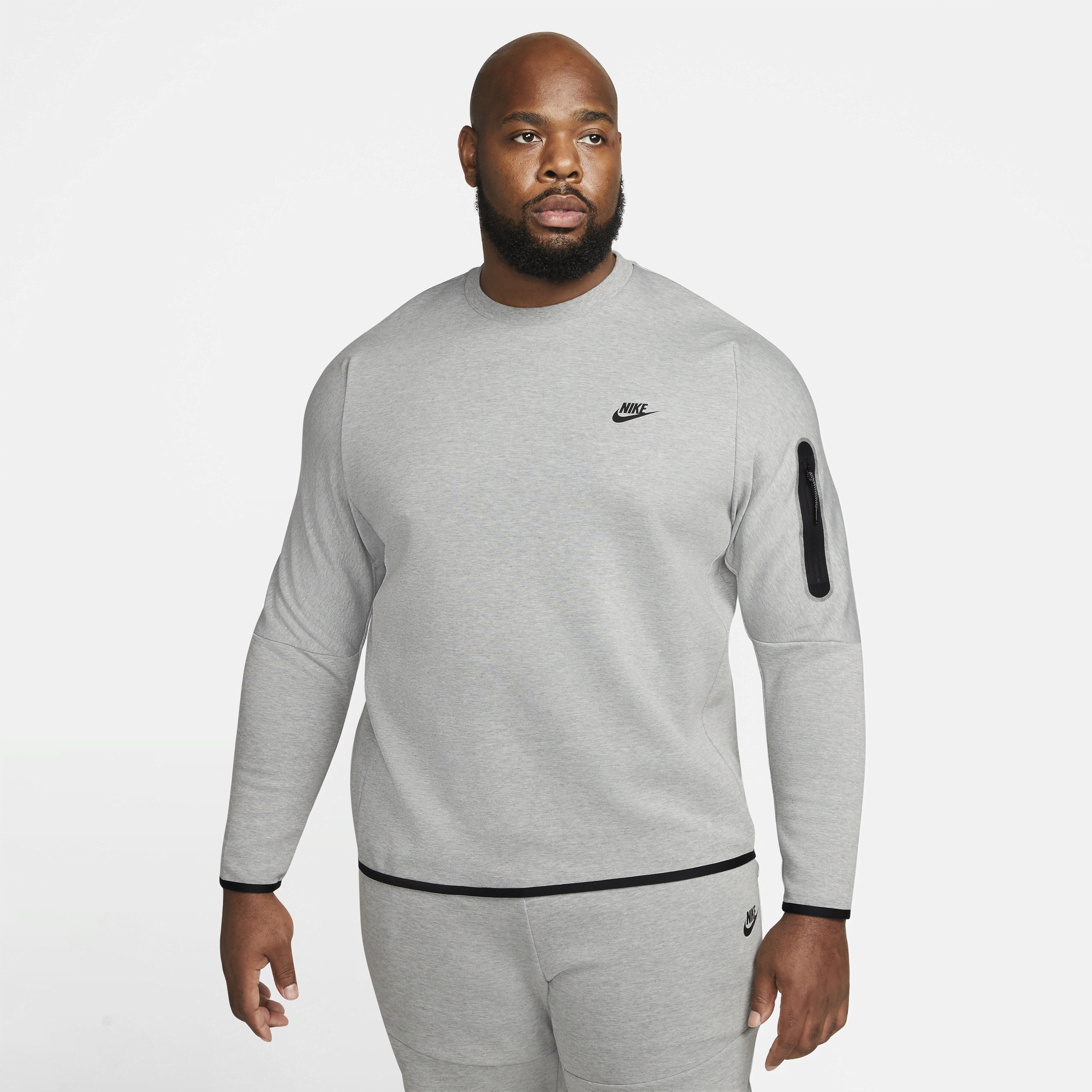 Men's Nike Sportswear Tech Fleece Crew Sweatshirt - 5
