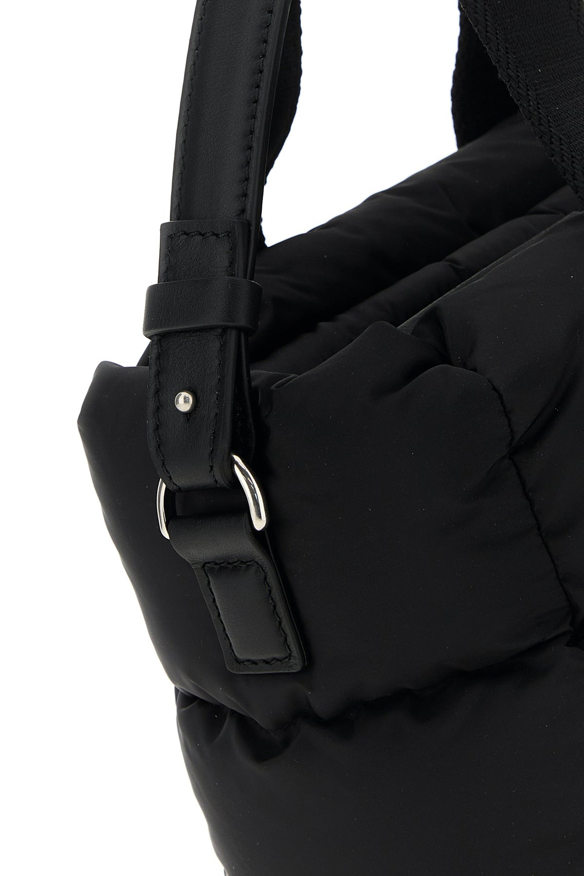 Black fabric handbag - 4