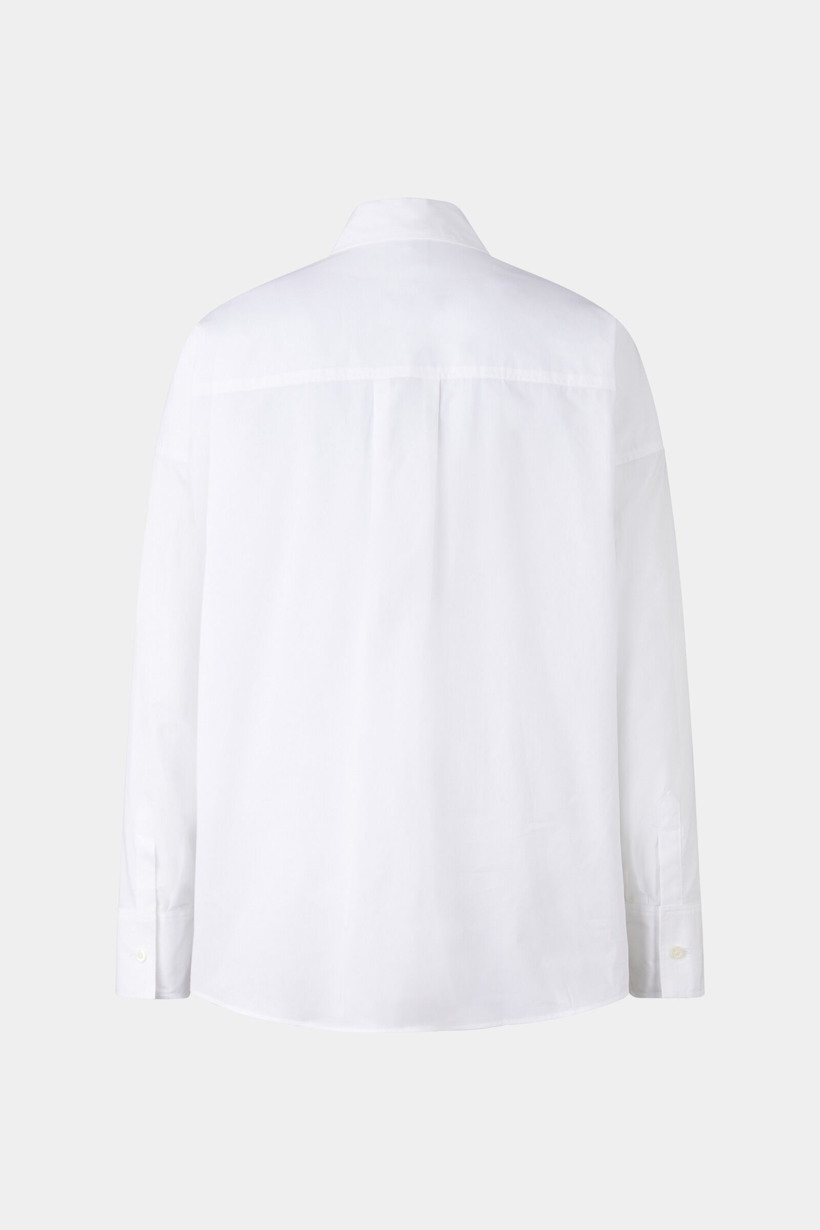 Poplin blouse Nadine in White - 6
