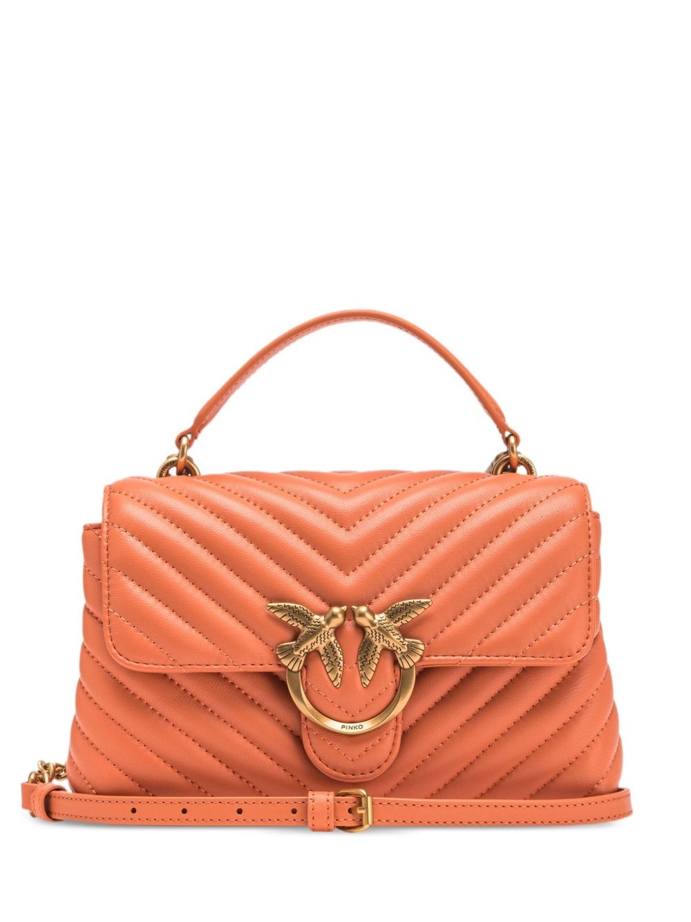 mini Lady Love leather tote bag - 1