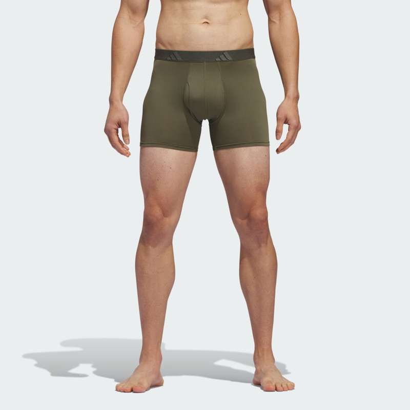 adidas Microfiber 3-Pack Trunk Underwear outlook