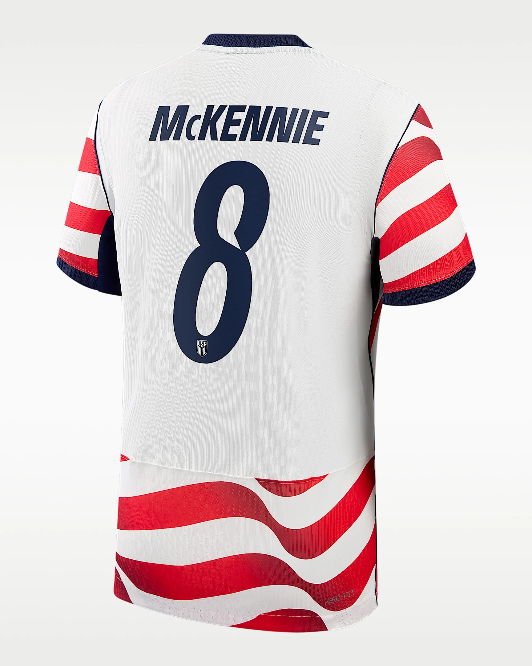Weston McKennie USMNT 2026 Match Home Men's Nike Dri-FIT ADV Soccer Jersey - 1