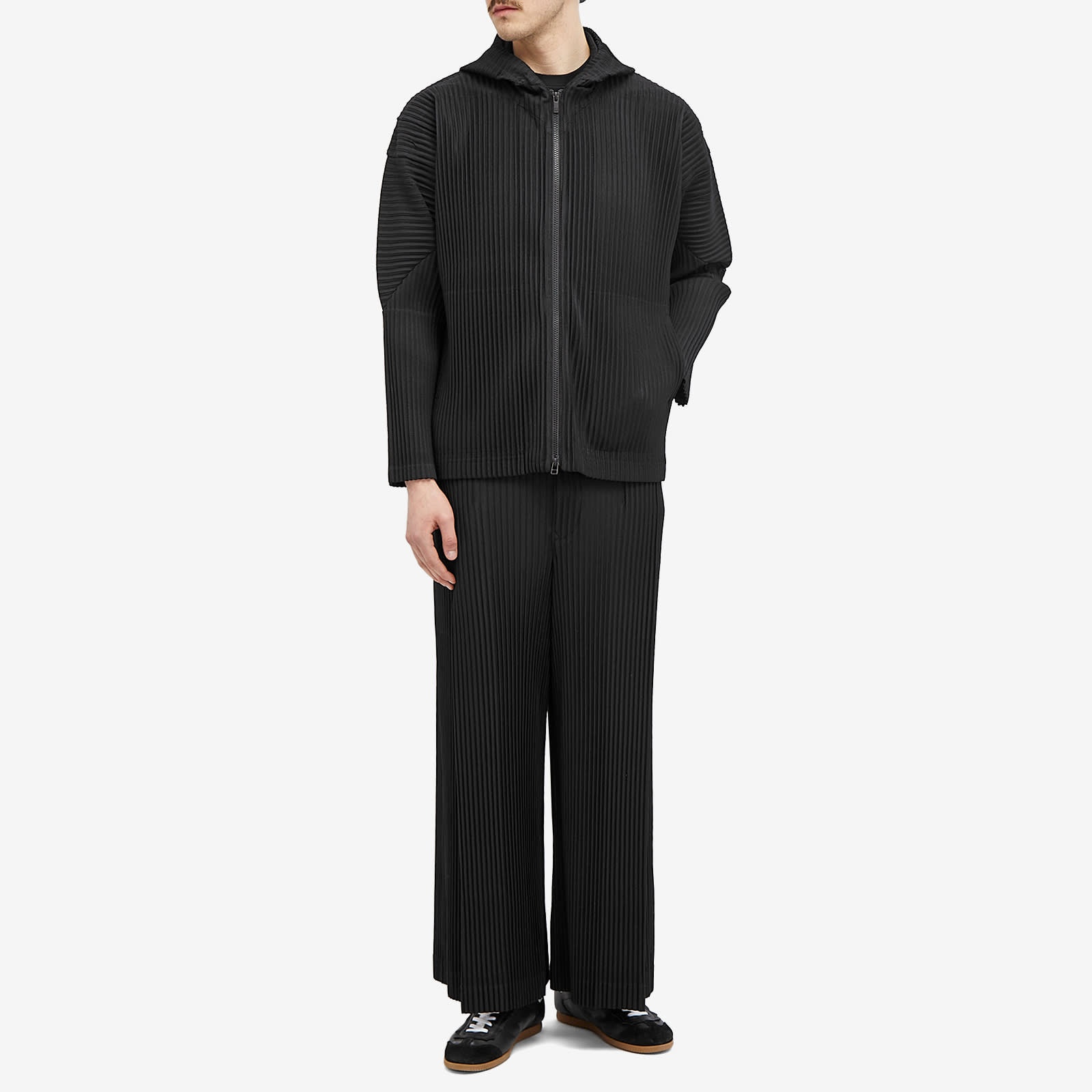 Homme Plissé Issey Miyake Pleated Hooded Jacket - 4