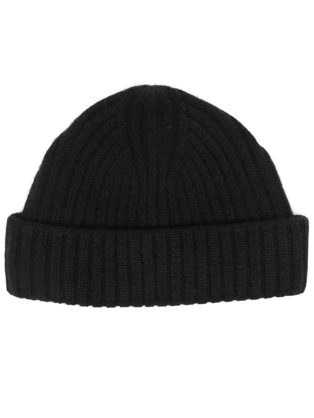 chunky ribbed-knit beanie - 1