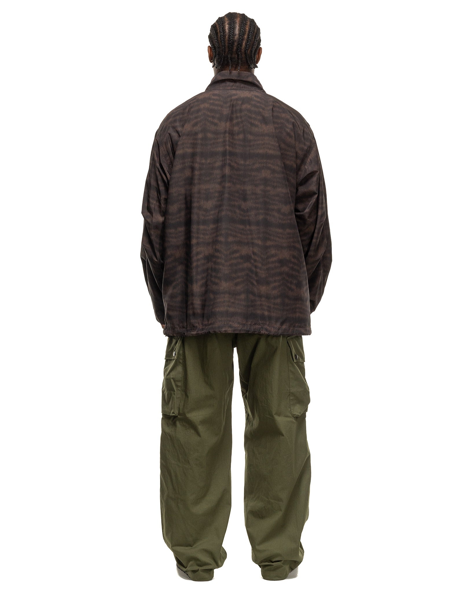 NEEDLES C.P. Jacket - Poly Taffeta / Animal Printed Black