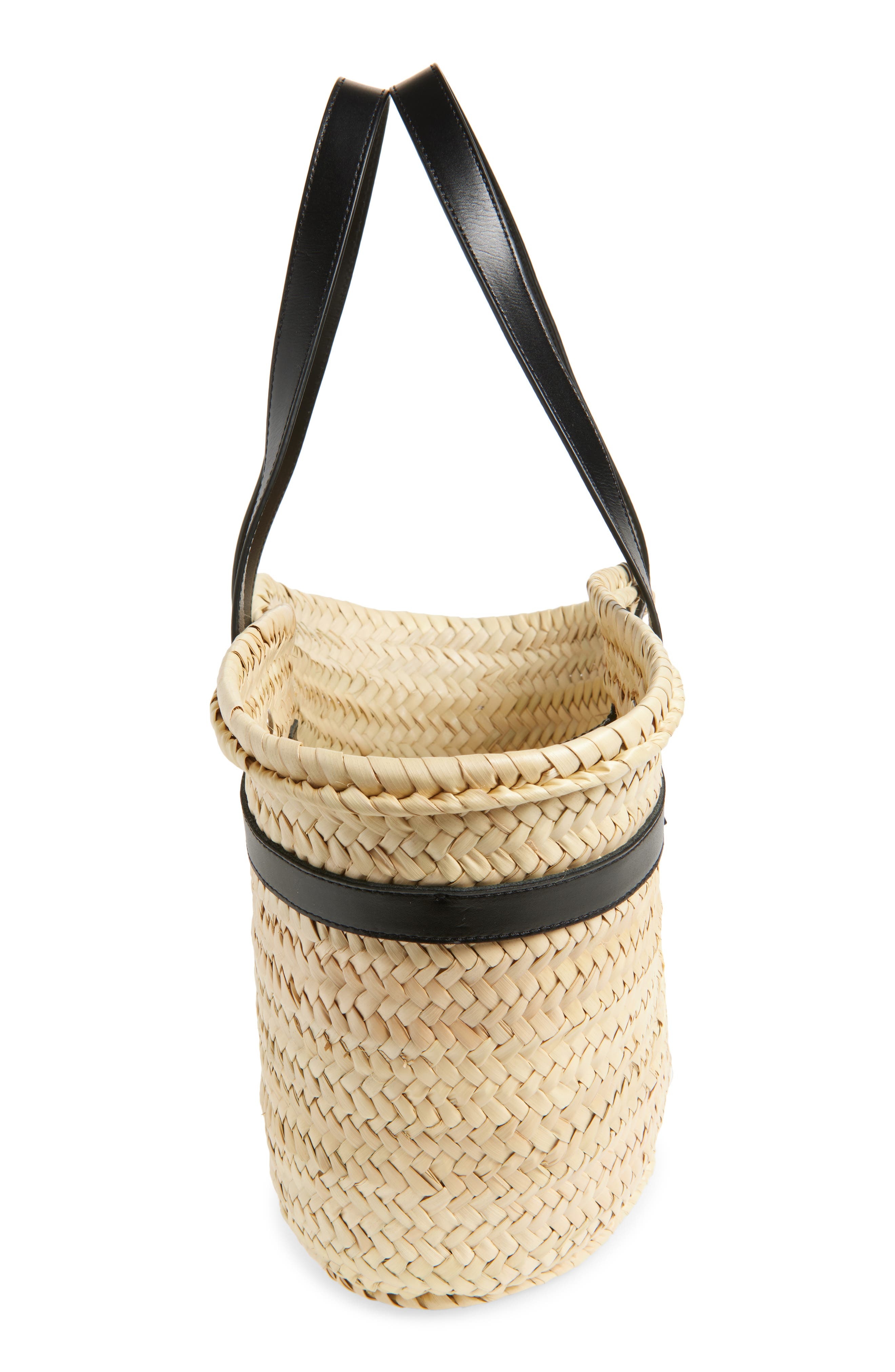 Coperni Woven Raffia Bucket Tote in Beige at Nordstrom - 6