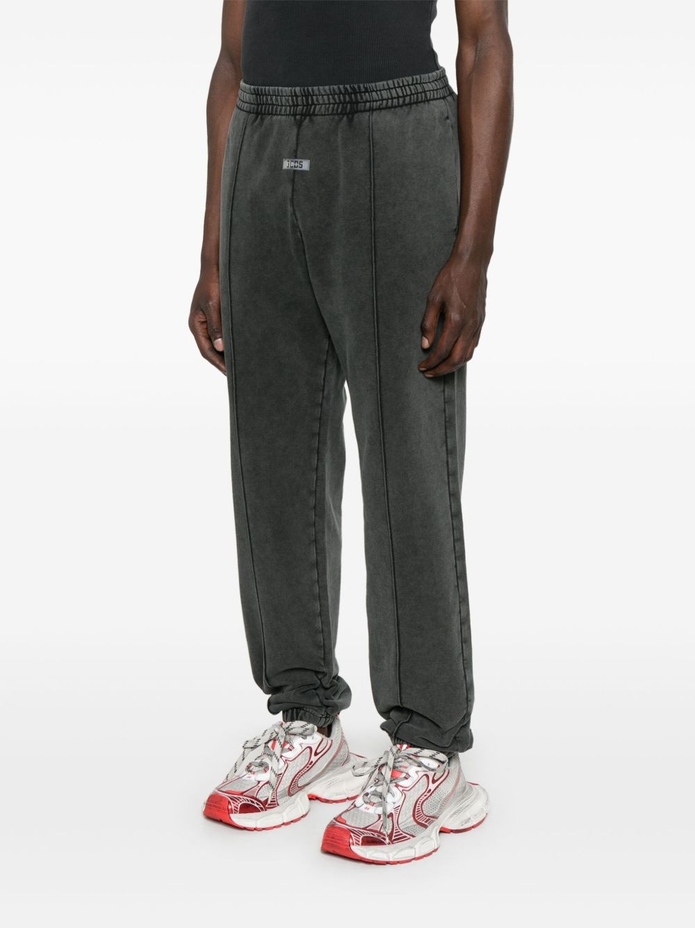 stone-washed track pants - 3