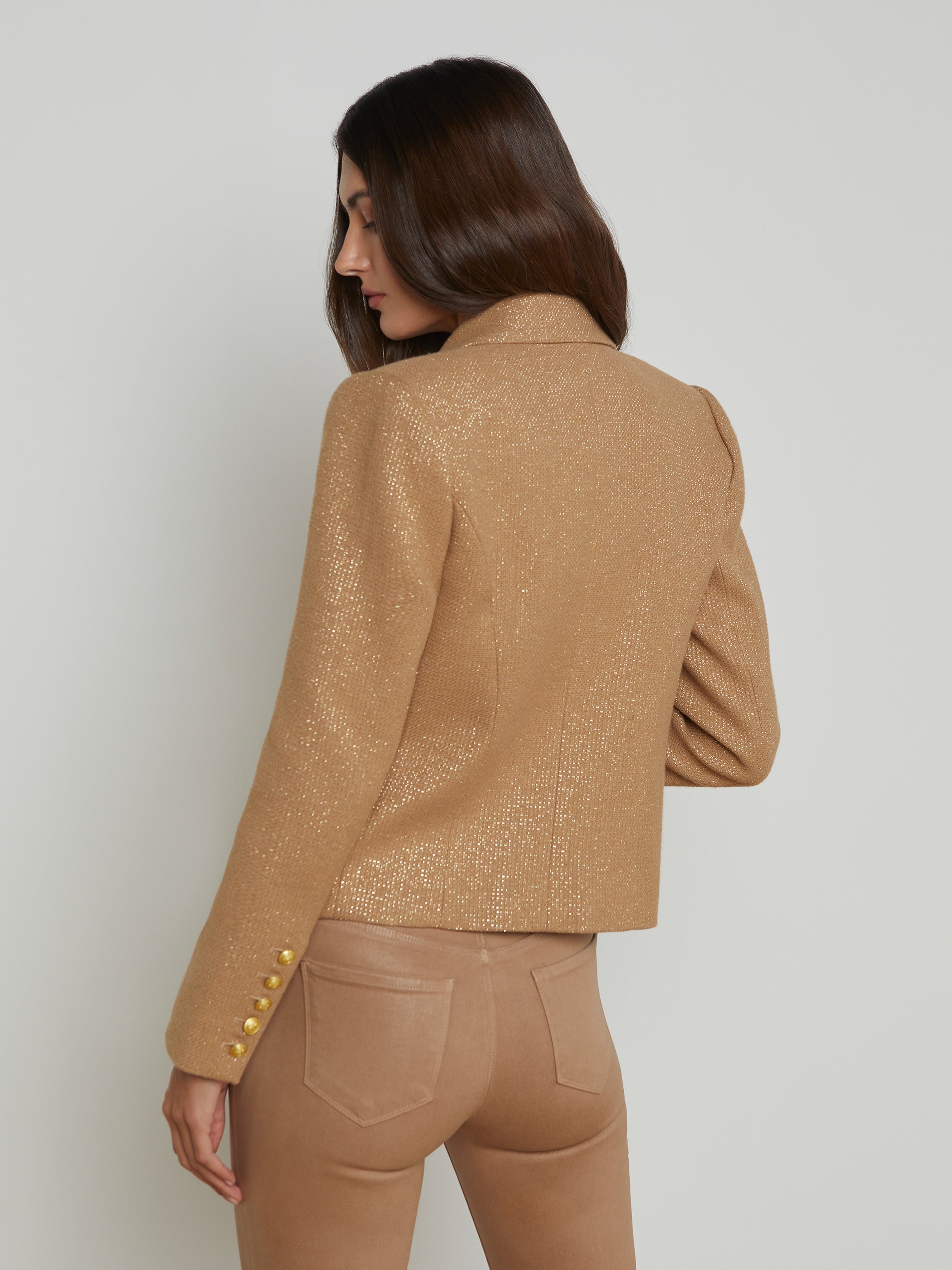 Brooke Open-Front Blazer - 5