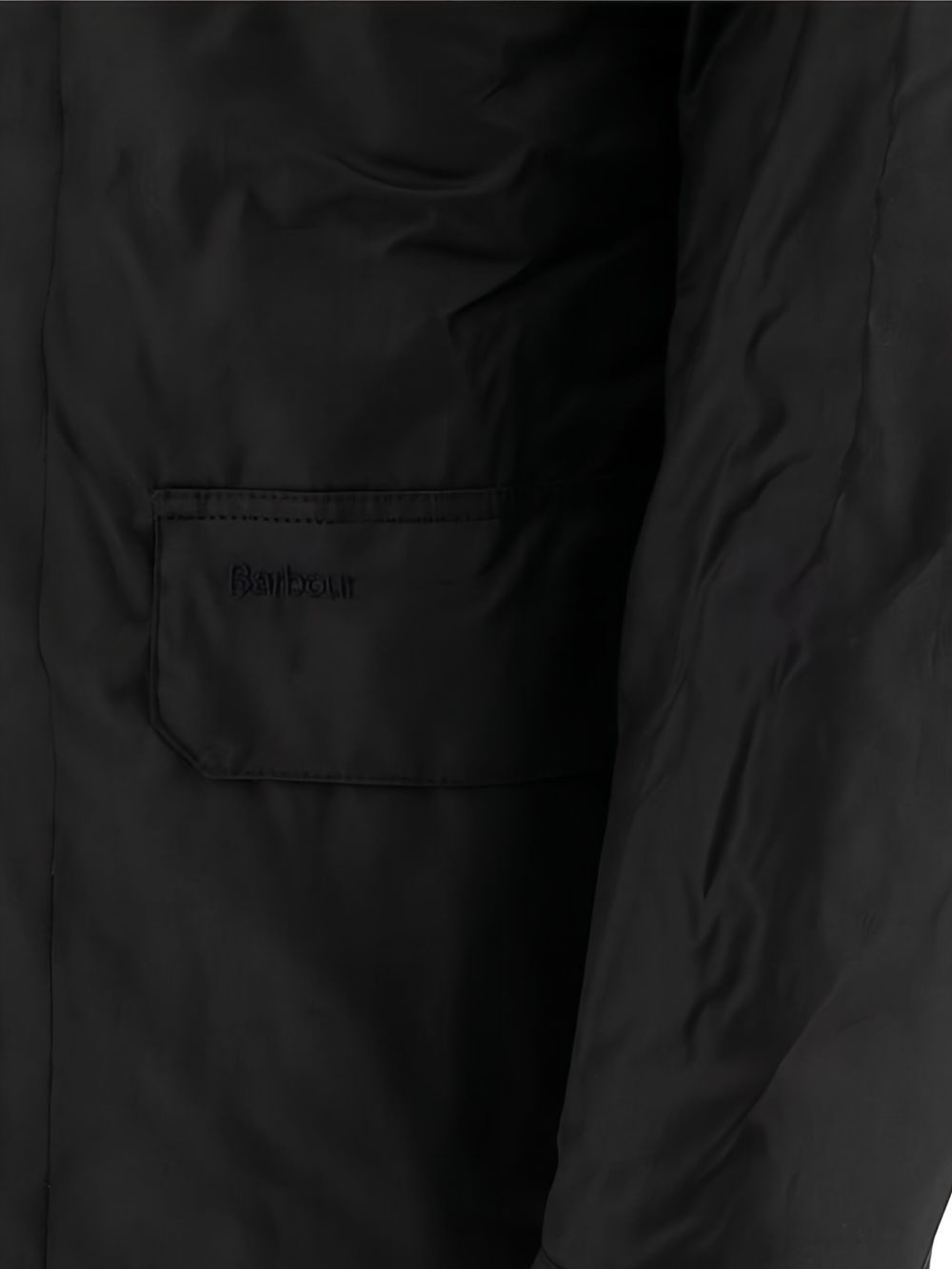 corduroy-collar quilted jacket - 3