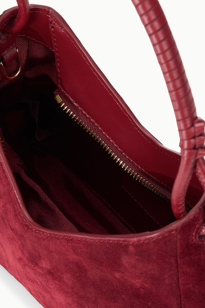 STAUD VALERIE SHOULDER BAG PINOT SUEDE 7