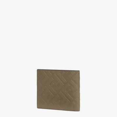 FENDI Brown leather bi-fold wallet outlook