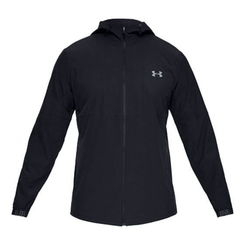 Under Armour Vanish Woven Full Zip Jacket 'Black' 1345725-001 - 1