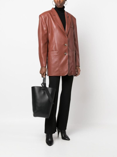 Lanvin Hobo Tie leather shoulder bag outlook