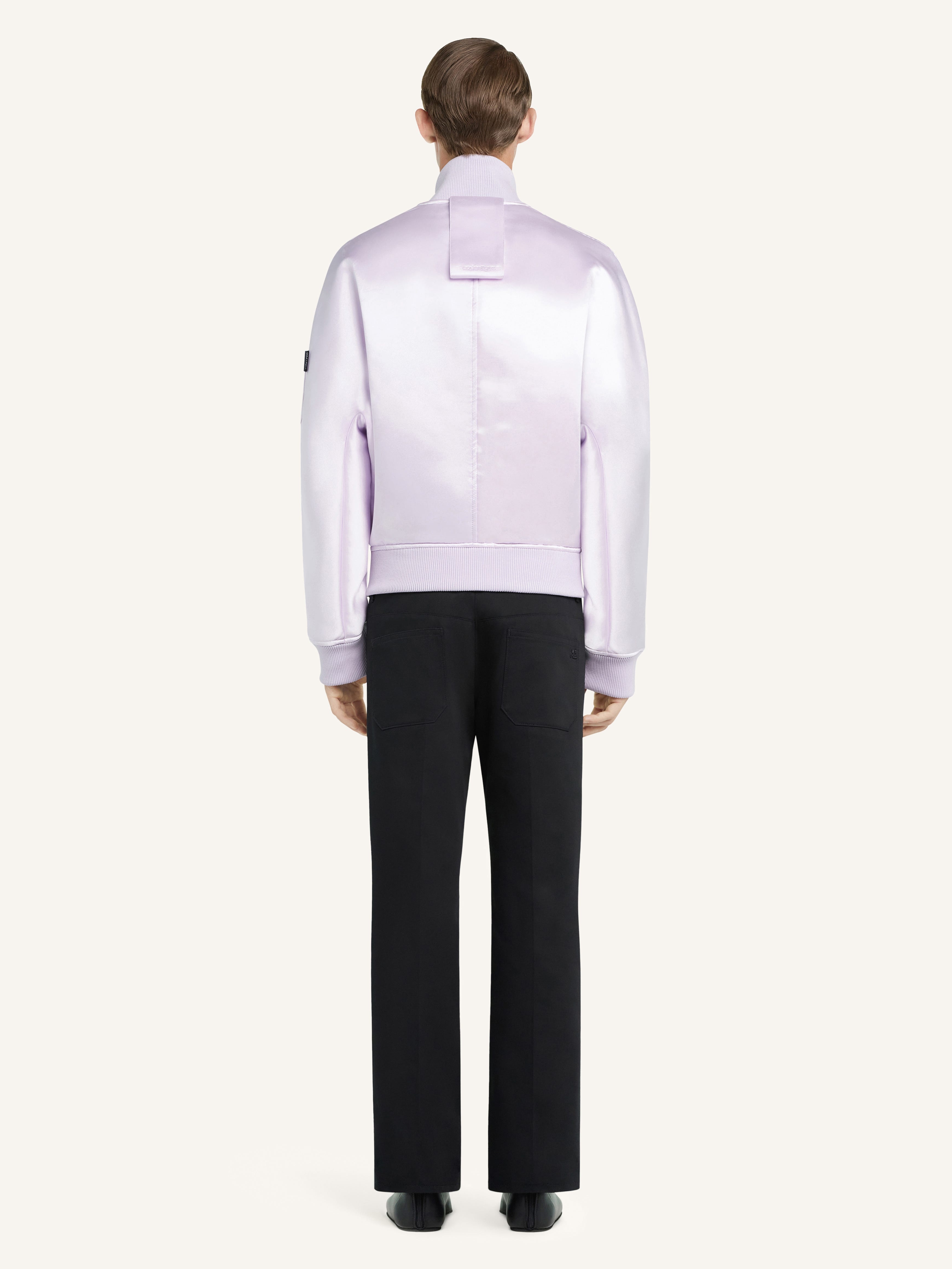 SCUBA SATIN BOMBER JACKET - 4