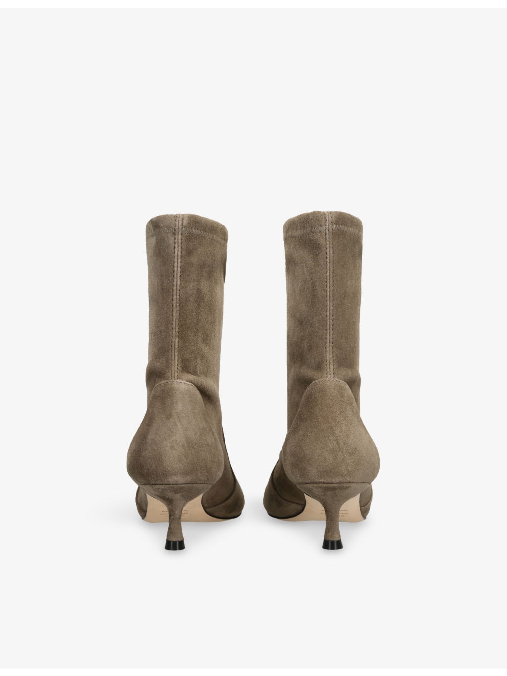 Naomi Suede Heeled Ankle Boots - 4