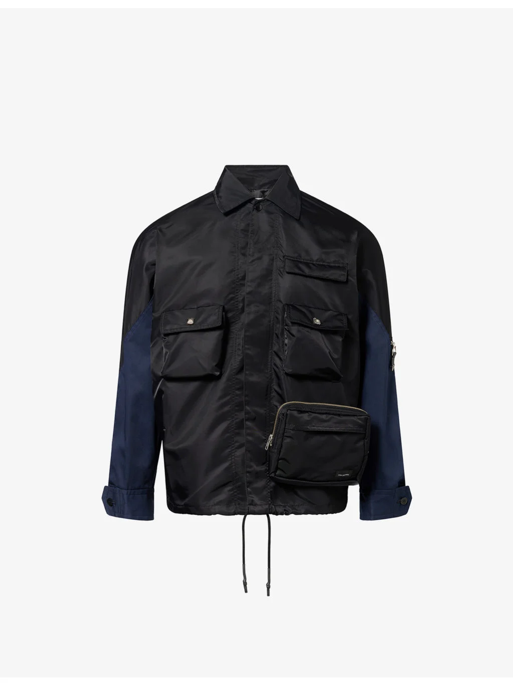 Porter Patch-Pocket Nylon Jacket - 1