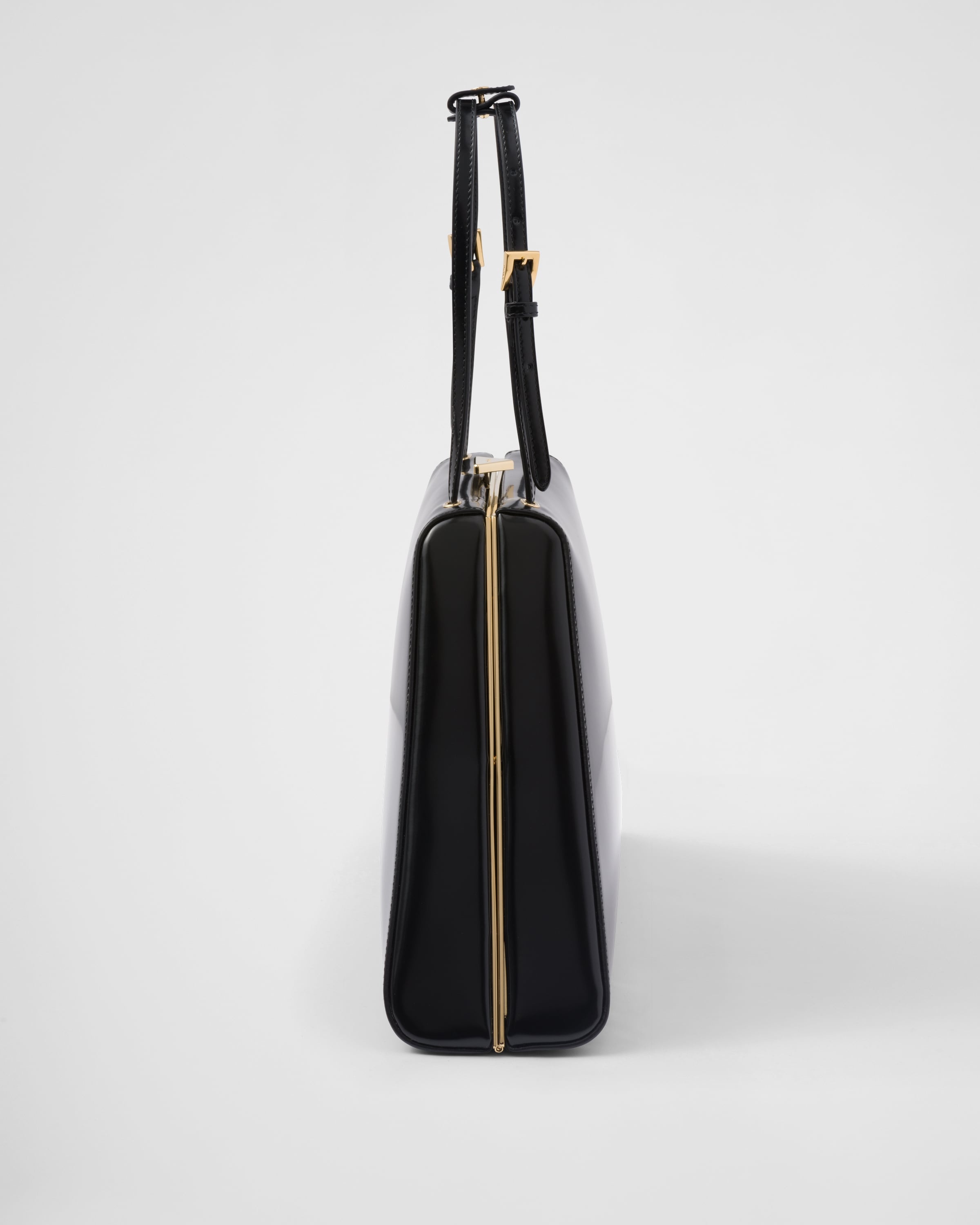 Medium brushed leather handbag - 6
