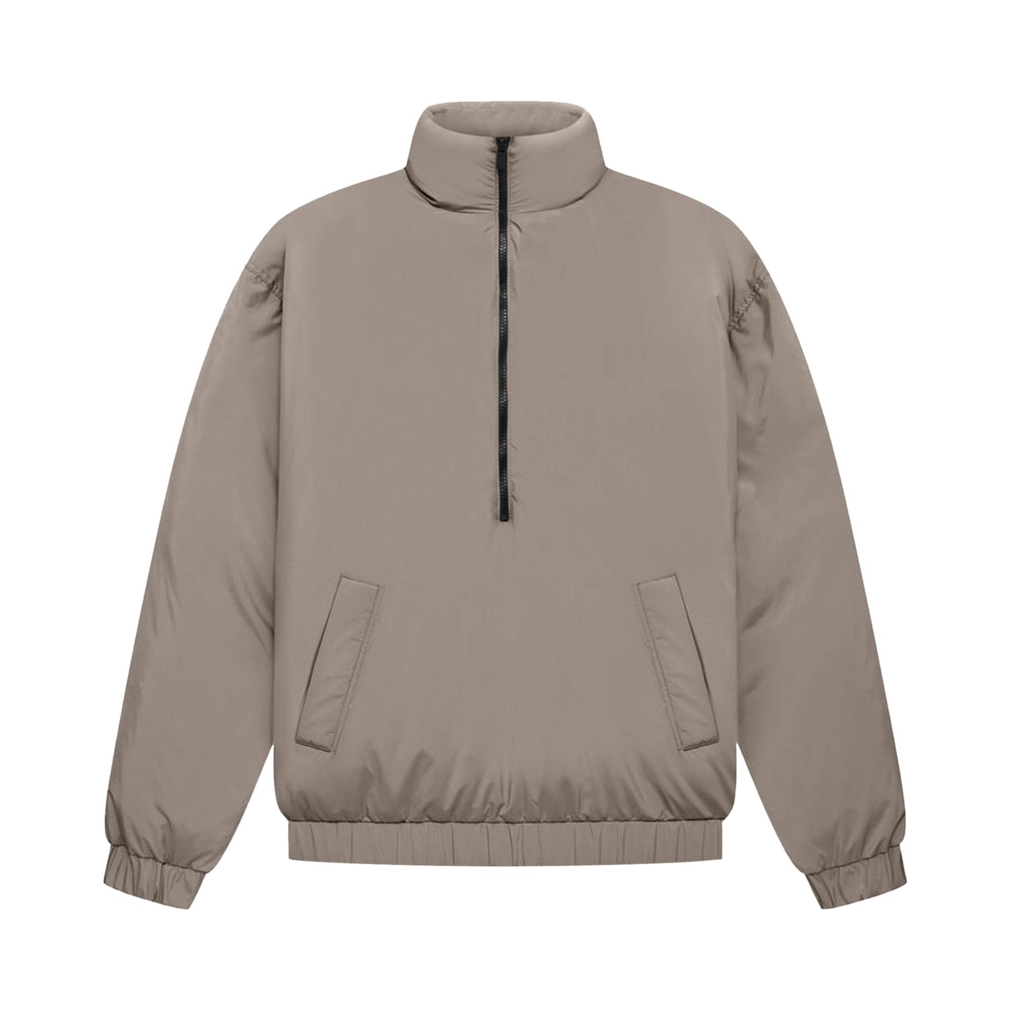 Fear of God Essentials Half-Zip Puffer 'Desert Taupe' - 1