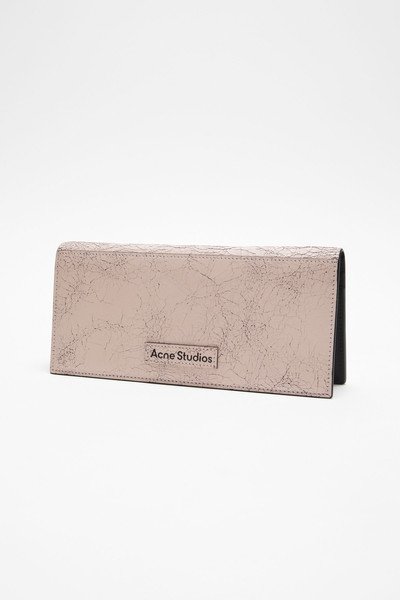 Acne Studios Continental wallet - Pastel pink outlook