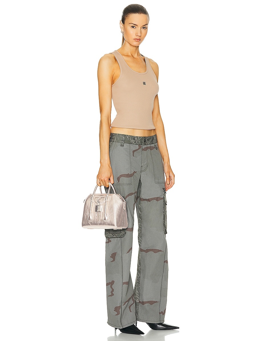Marine Serre Regenerated Camo Cargo Pants | REVERSIBLE
