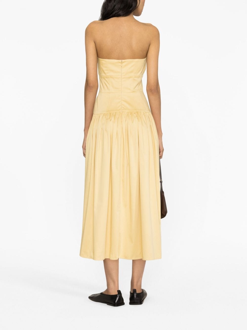 Lauryn strapless midi dress - 4