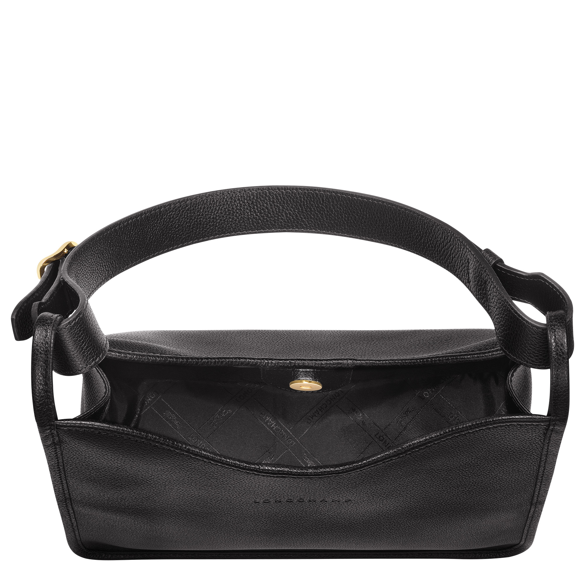 Le Foulonné M Hobo bag Black - Leather - 5