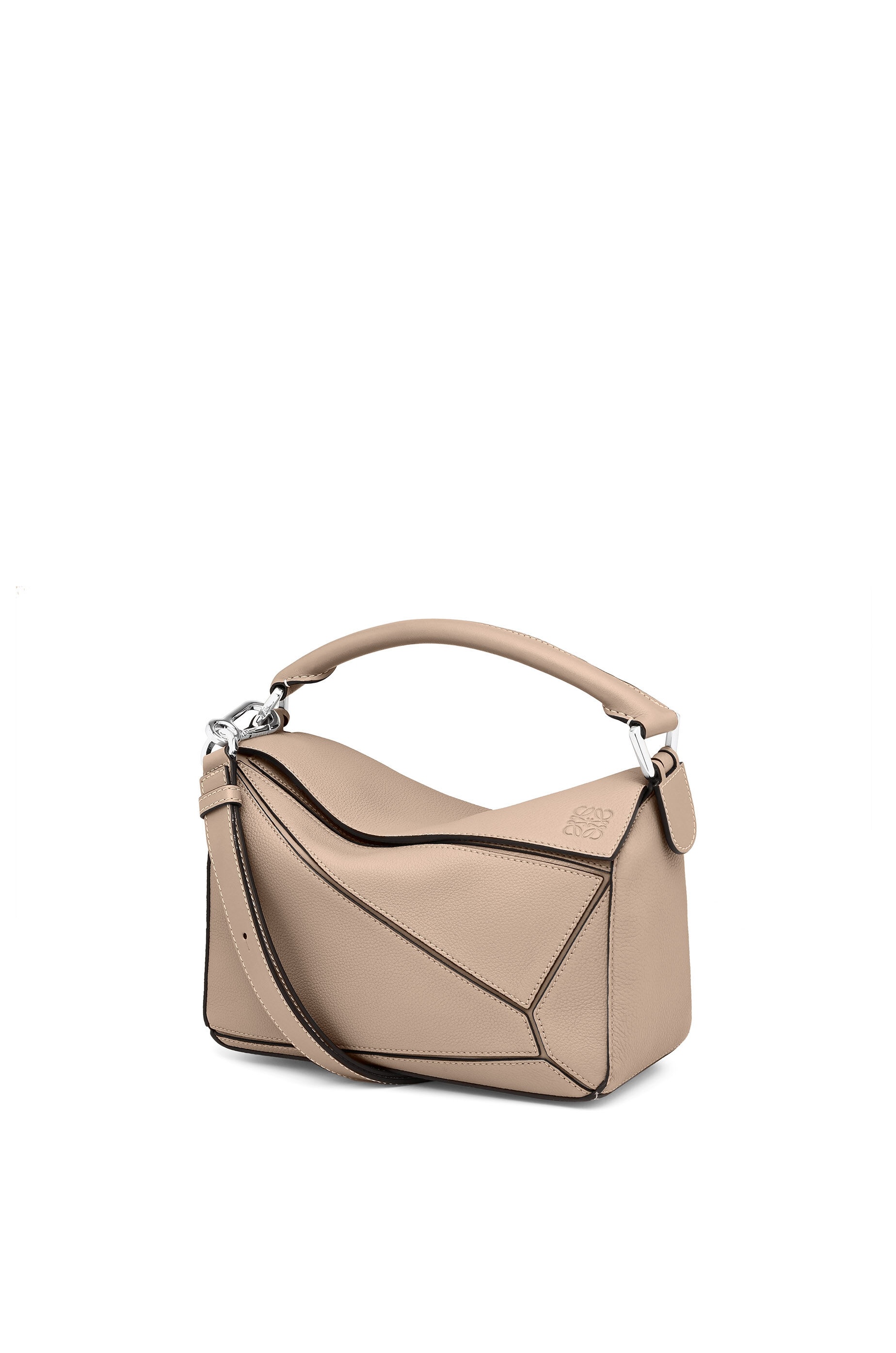 Small Puzzle bag in soft grained calfskin - 1