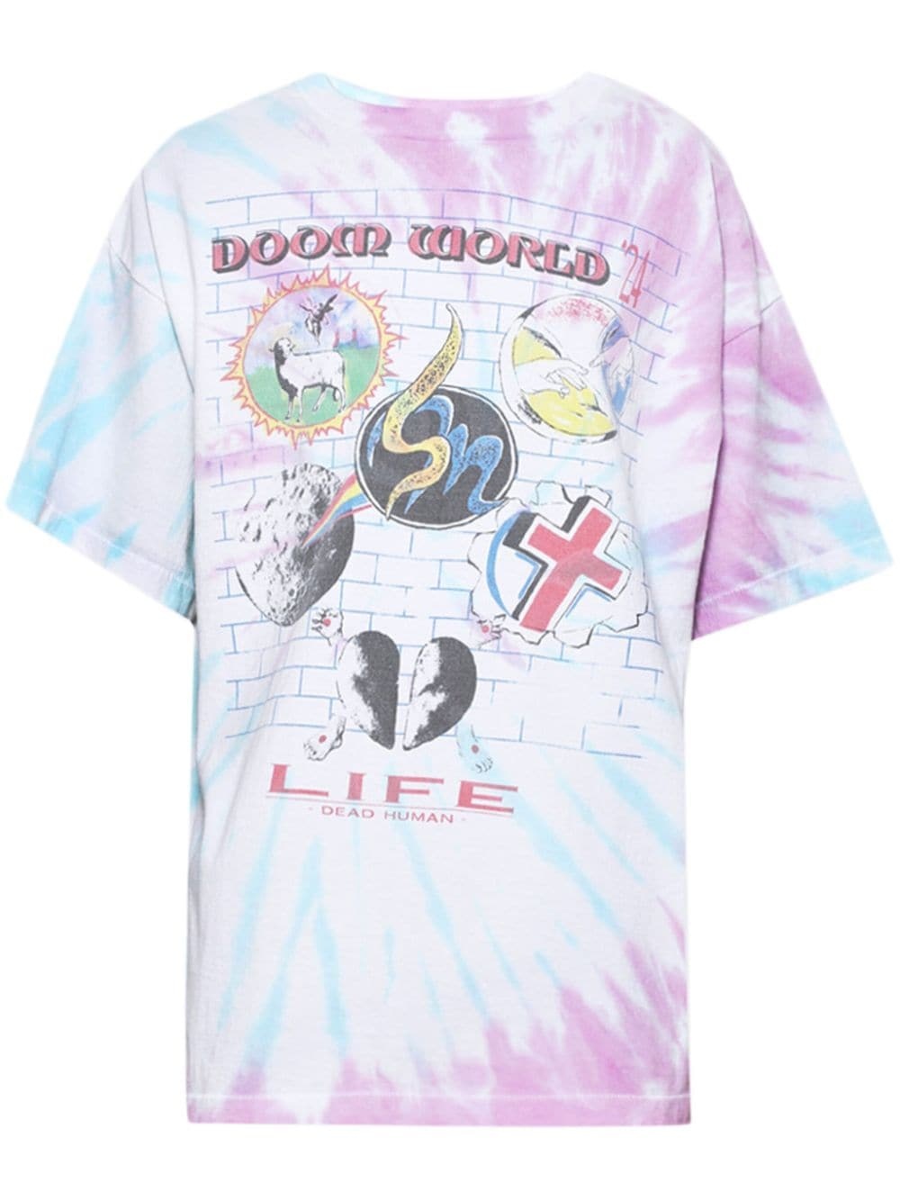 x Lastman Door World cotton T-shirt - 1