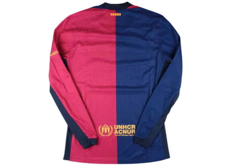 Nike Nike Barcelona Vapor Home Long Sleeve 2024-2025 Dri-Fit ADV Shirt Multicolor outlook