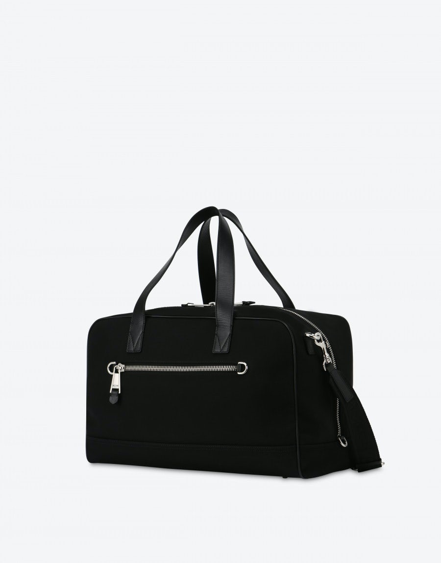 MOSCHINO COUTURE CORDURA NYLON BOSTON BAG - 2