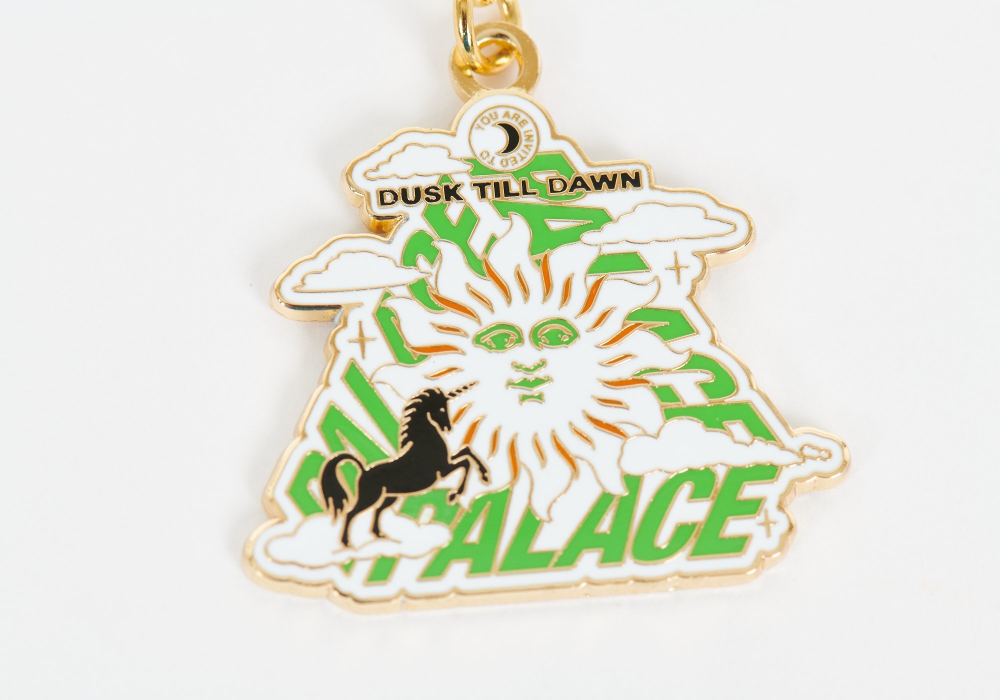 PALACE DA ONE KEYRING WHITE / GOLD - 3