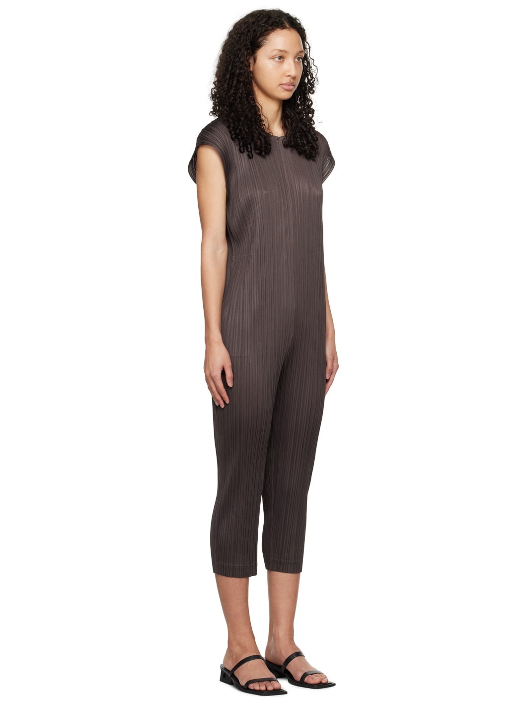 Gray Monthly Colors January Jumpsuit - 2
