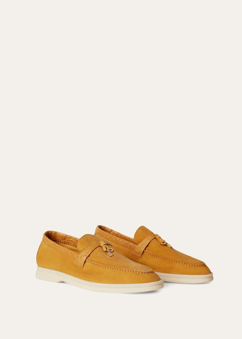 Loro Piana Summer Charms Walk Loafers outlook