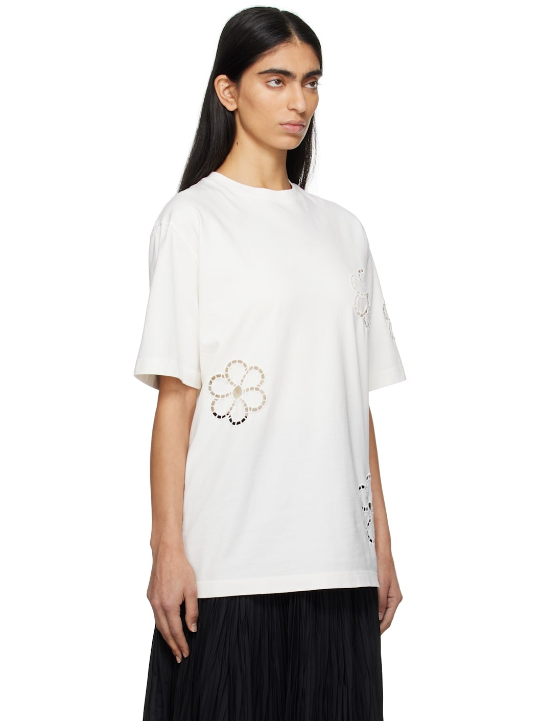 Off-White Floral T-shirt - 2