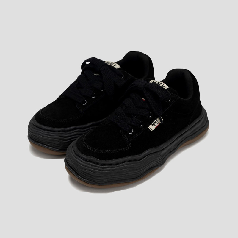 Maison MIHARAYASUHIRO OLIVER OG SOLE SUEDE LOW-TOP SNEAKERS outlook