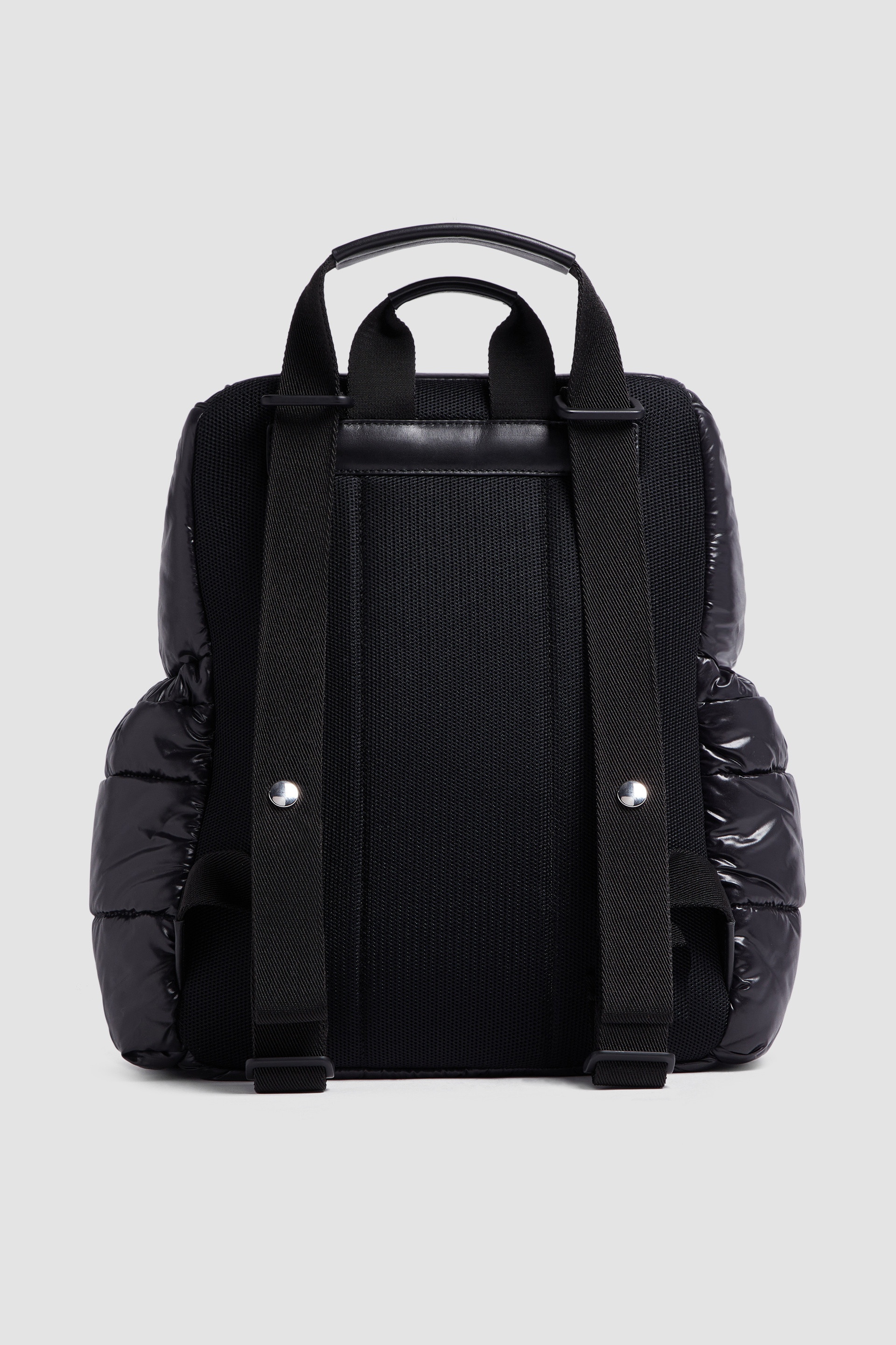 Nylon Laqué Diaper Backpack - 3