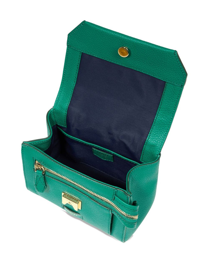 small Ninon flap leather bag 5