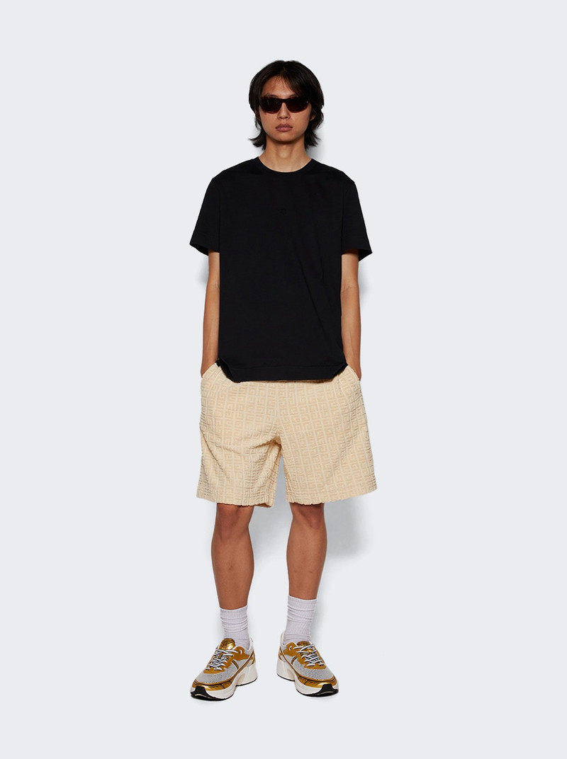 Givenchy Slim Fit T-shirt With 4g Embroidery Black outlook