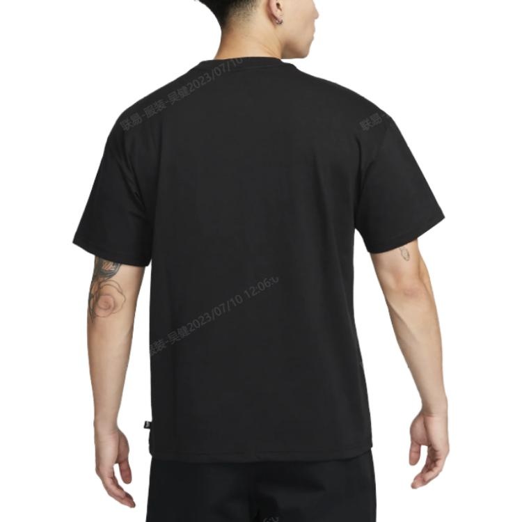 Nike SB Skate T-Shirt 'Black' FJ1138-010 - 3